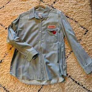 Rails Embellished Chambray Shirt